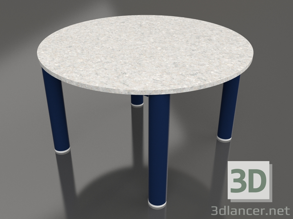 3d модель Стол журнальный D 60 (Night blue, DEKTON Sirocco) – превью