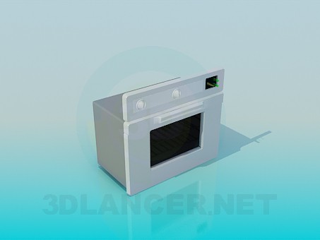 3d model Horno - vista previa