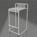 3d model Taburete alto (Gris) - vista previa