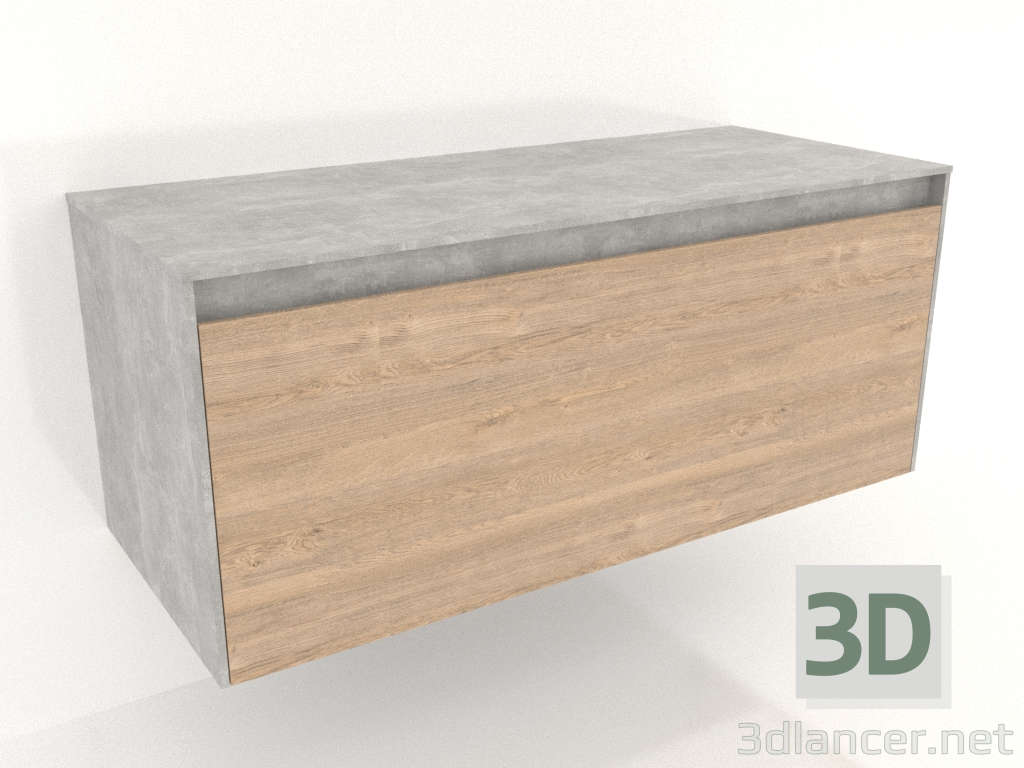 3d model Hanging cabinet 120 cm (MOB0112BS+MOB0712DB) - preview