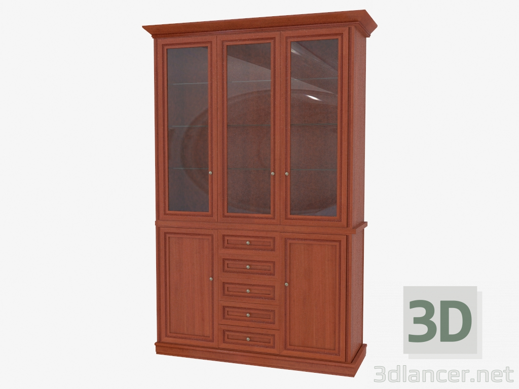 3d model Pared de muebles (365-36) - vista previa