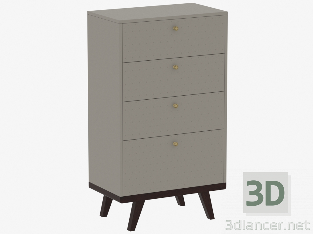 3d model High chest of drawers THIMON v2 (IDC0301021214) - preview