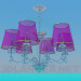 3d model Chandelier - preview