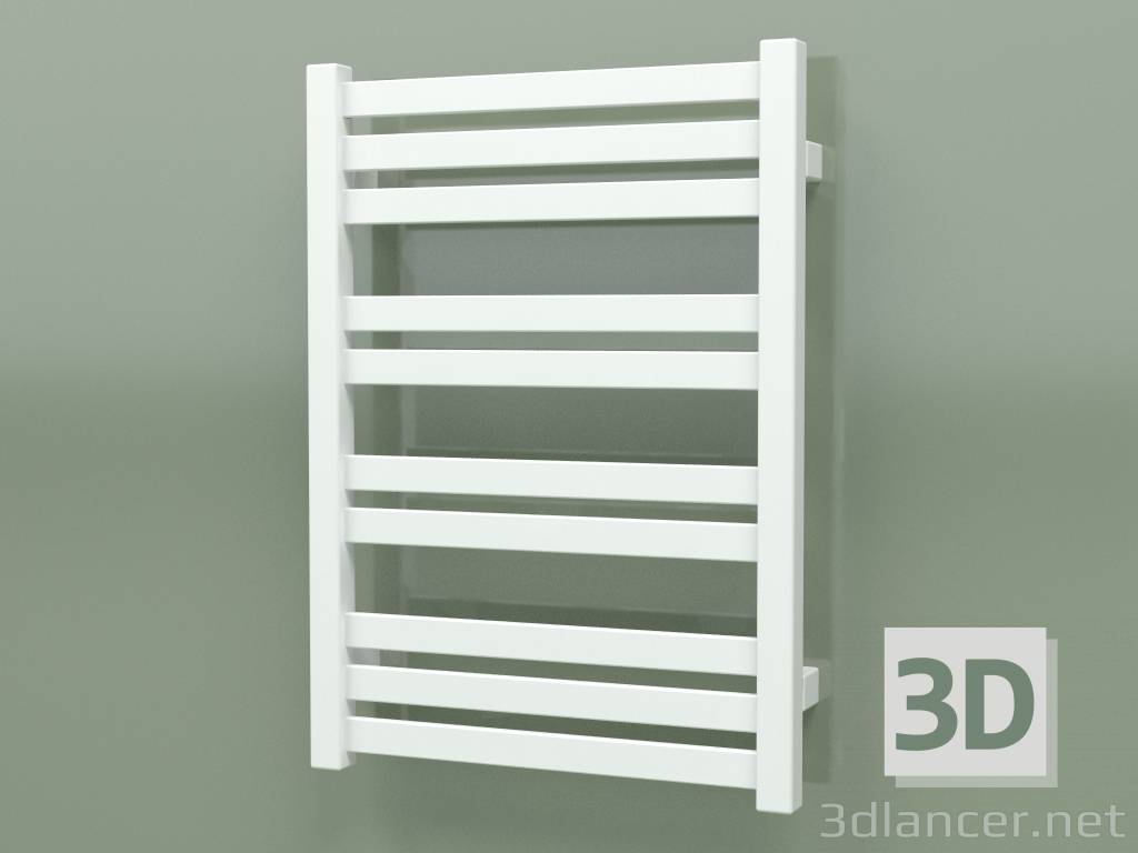 3d model Barra de toalla con calefacción Marlin (WGMAR060043-SX, 600х430 mm) - vista previa