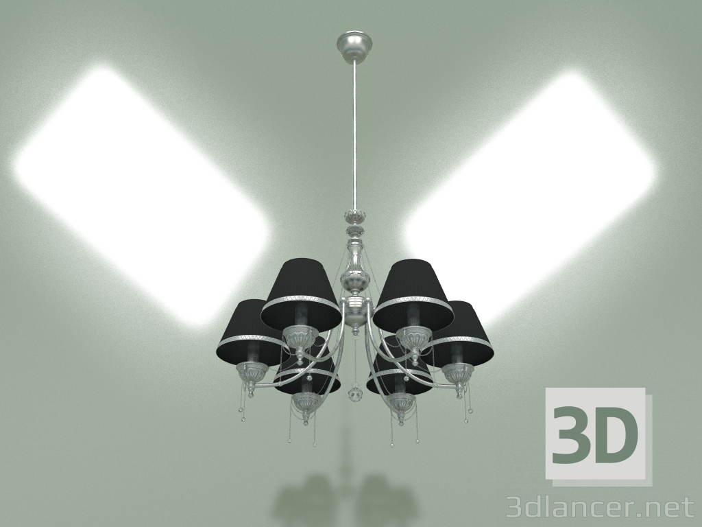 Modelo 3d Candelabro Lugano LUG-ZW-6 (NA) - preview