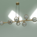 modello 3D Lampadario a sospensione Roger 70113-8 (ambra) - anteprima