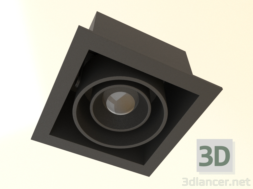 3d model Luminaria empotrable Fusion L11 - vista previa