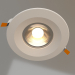 3d model Recessed luminaire (C0046) - preview