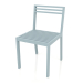 3d model Silla de comedor (gris azul) - vista previa