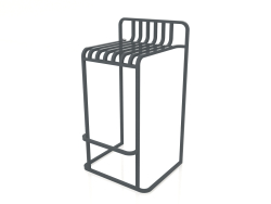 High stool (Anthracite)