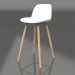 modèle 3D Chaise semi-bar Albert Kuip 65 cm (Blanc) - preview