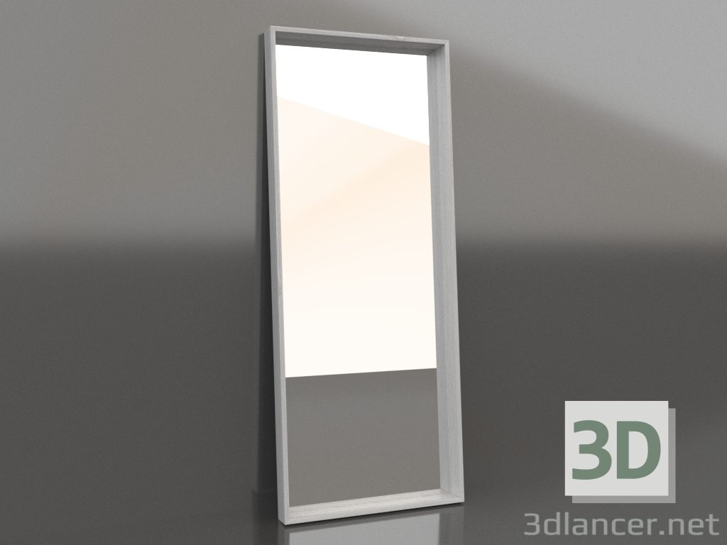 3D modeli Ayna 2000x800 mm (beyaz RAL 9010) - önizleme