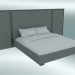 3d model Cama doble City Beaulieu - vista previa