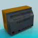 modello 3D Retro TV - anteprima