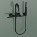 3d model Wall-mounted bath mixer with hand shower (25 133 882-33) - preview