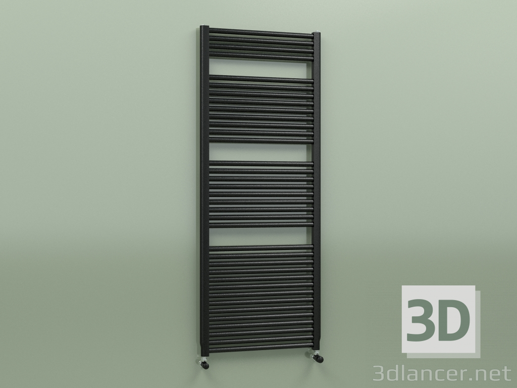 modello 3D Scaldasalviette NOVO (1520x600, Nero - RAL 9005) - anteprima