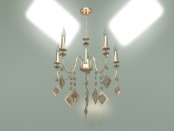 Lustre suspenso Telao 10110-5 (cristal dourado)