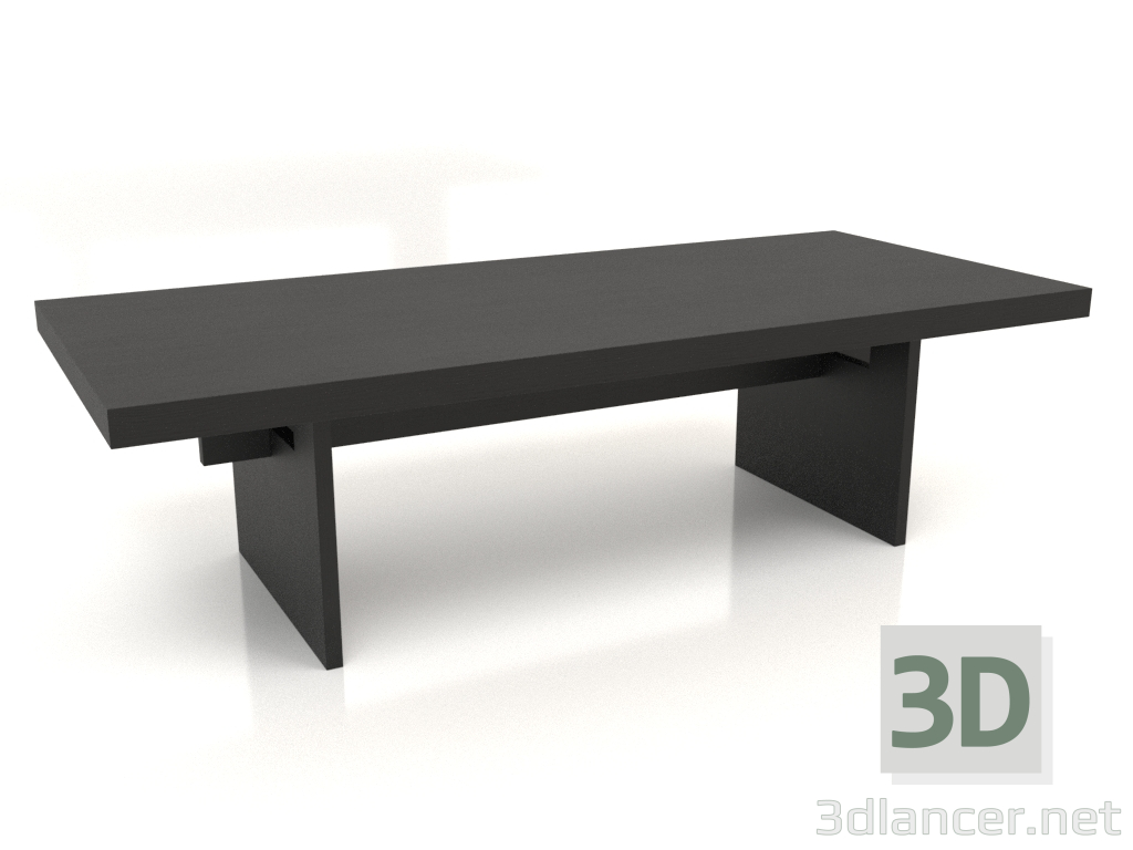 modèle 3D Table basse JT 13 (1600x700x450, bois noir) - preview