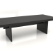 3D Modell Couchtisch JT 13 (1600x700x450, Holz schwarz) - Vorschau