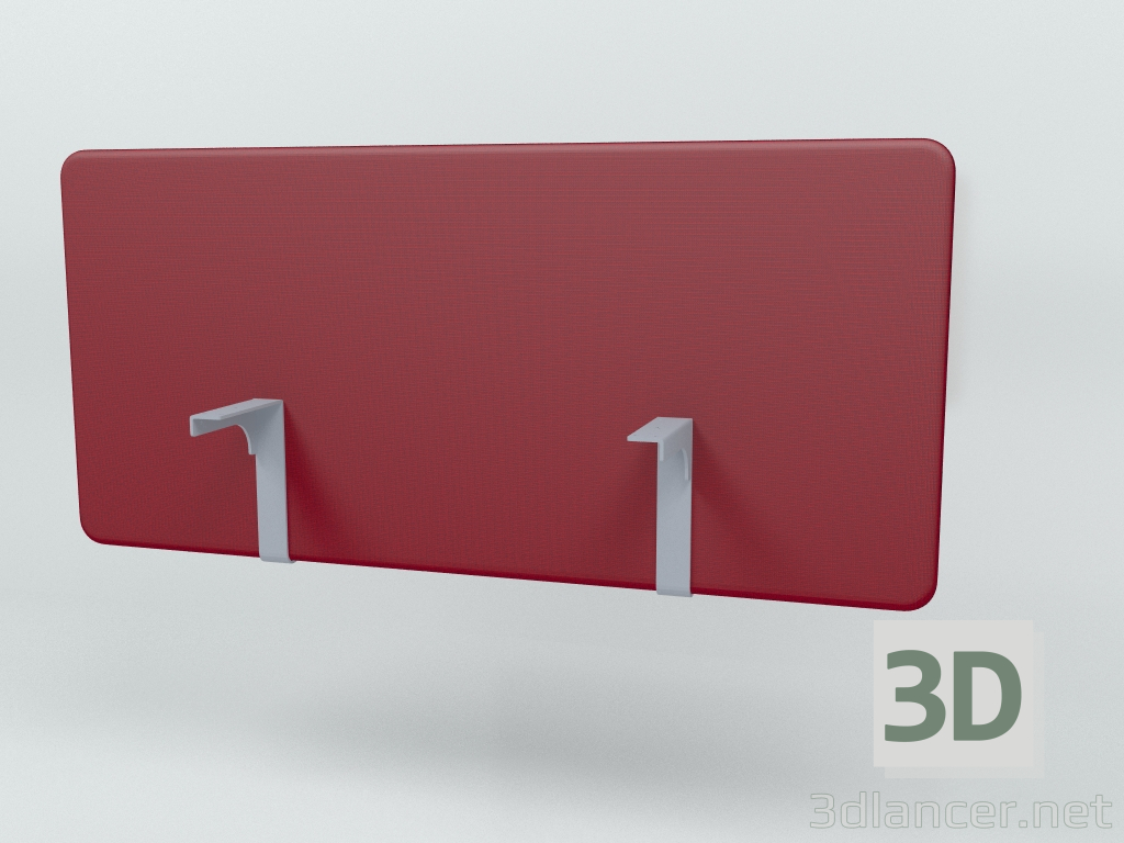 3d model Acoustic screen Desk Single Sonic ZPS614 (1390x650) - preview