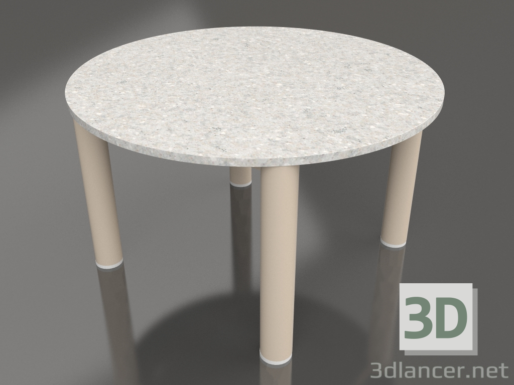 Modelo 3d Mesa de centro D 60 (Areia, DEKTON Sirocco) - preview