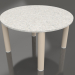 3D Modell Couchtisch D 60 (Sand, DEKTON Sirocco) - Vorschau