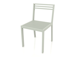 Chaise de salle à manger (Gris ciment)