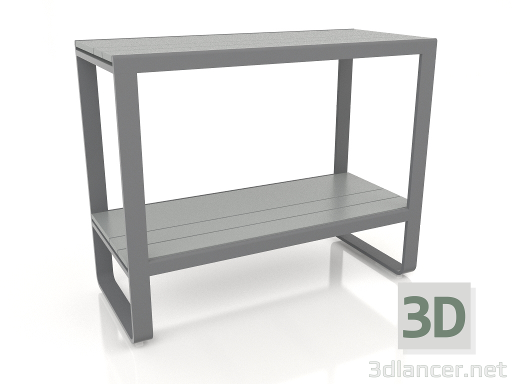 3d модель Стеллаж 90 (Anthracite) – превью