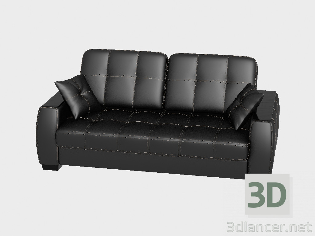 3d model Divan straight Gulf Stream - preview