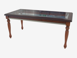 Coffee table with glass (1200х600х514)