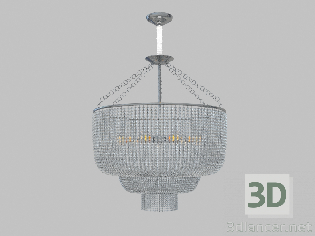 modello 3D Lampadario (3139S) - anteprima