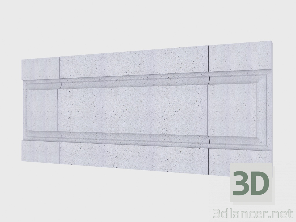 3d model Panel (FF49S) - vista previa