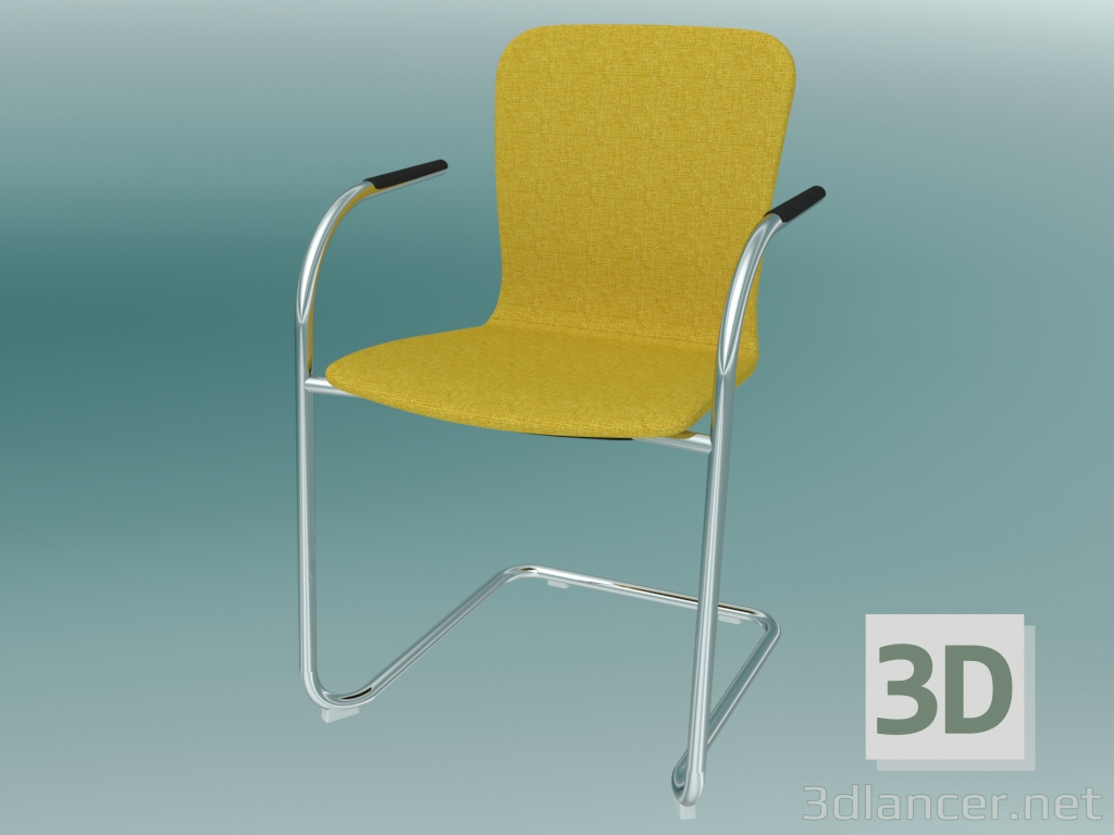 3d model Silla de visita (K43V1 2P) - vista previa