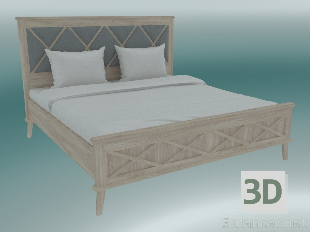 3D Modell Doppelbett Coventry - Vorschau