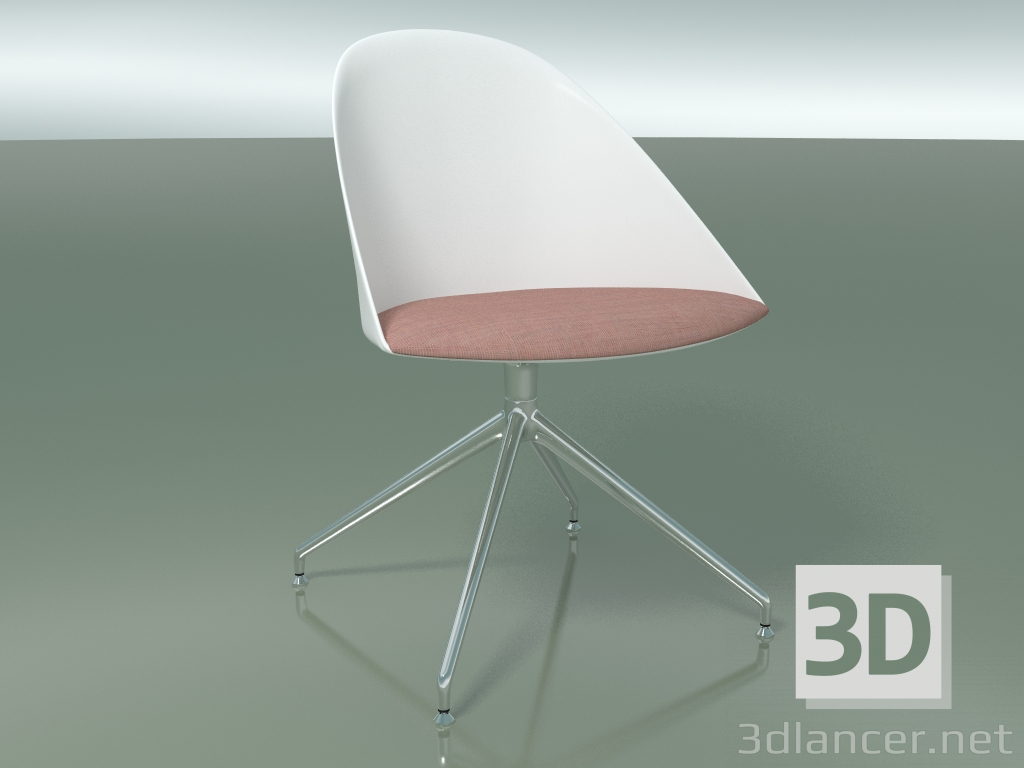 3d model Silla 2213 (giratoria, con cojín, CRO, polipropileno PC00001) - vista previa