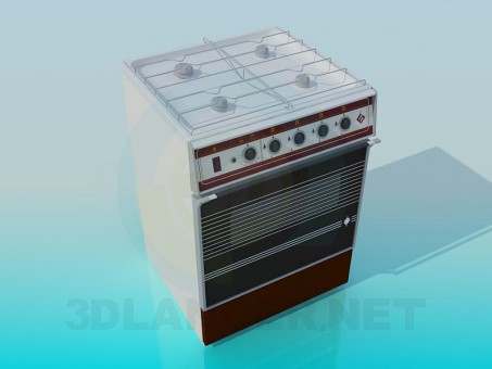 Modelo 3d Forno - preview