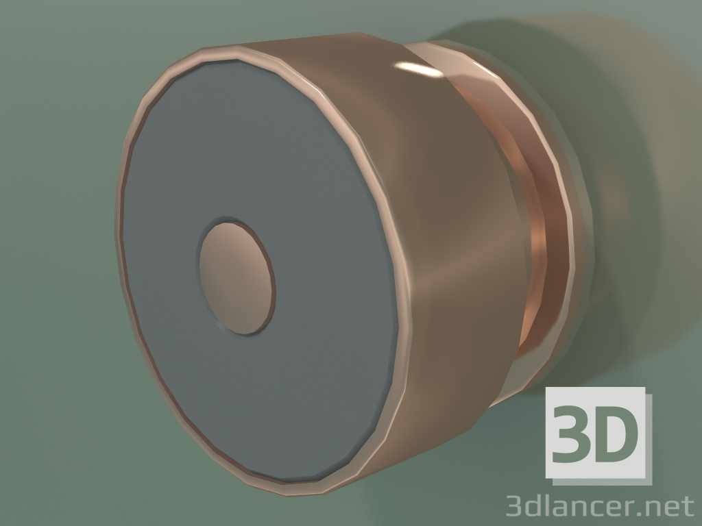 3D Modell Runde Körperdusche 1jet (28464300) - Vorschau