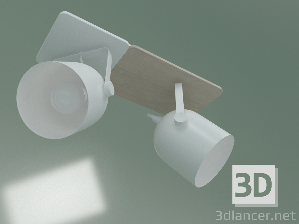 modello 3D Spot 2626 Spettro Bianco - anteprima