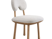 Silla de maquillaje de diseño Silla de madera maciza