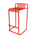 3D Modell Hoher Hocker (Rot) - Vorschau