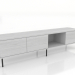 3d model TV cabinet OPEN 1800 mm (white RAL 9010) - preview