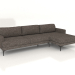3D Modell Sofa Fisht Ecke 290 cm (Metallbeine) - Vorschau