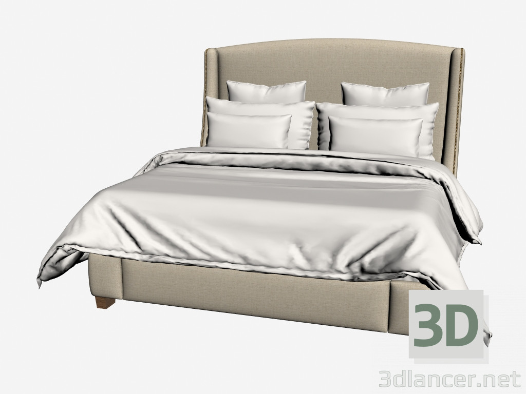 3d модель Кровать GRAMERCY KING SIZE (101BL-F01) – превью