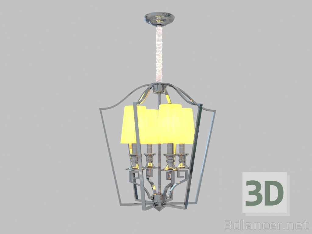 modello 3D Lampada a sospensione (3144S) - anteprima