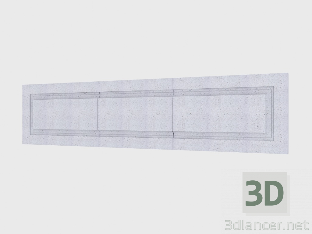 3d model Panel (FF50S) - vista previa