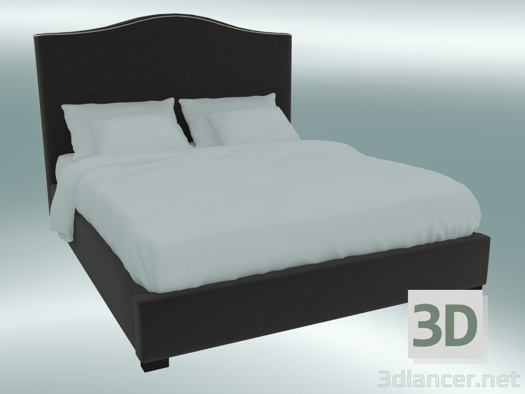 Modelo 3d Cama de casal Dewsbury - preview