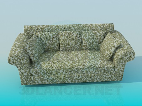 3D Modell Sofa - Vorschau