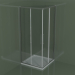 3d model Shower enclosure ZA + ZA 90 with sliding door for corner shower trays - preview