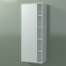 3d model Armario de pared con 1 puerta izquierda (8CUCDСS01, Glacier White C01, L 48, P 24, H 120 cm) - vista previa