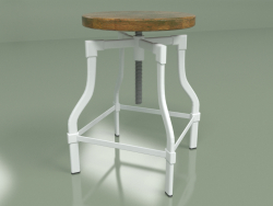 Tabouret Machiniste (blanc)